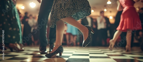 Vintage Dance Party: A Night of Swinging Rhythms and Retro Style
