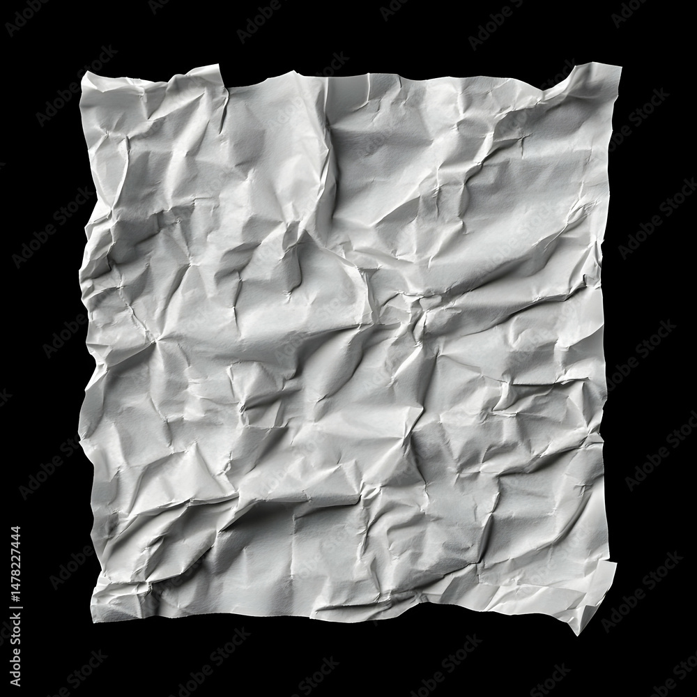 Obraz premium Crumpled paper texture