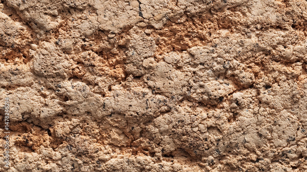 Seamless cork texture close-up with natural earthy tones, showcasing intricate patterns and details under even studio lighting, perfect for background or design use. Ideal for interior, environmental, Seamless cork texture close-up with natural earthy tones, showcasing intricate patterns and details under even studio lighting, perfect for background or design use. Ideal for interior, environmental,