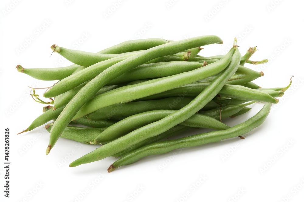 Fresh green beans, a healthy and delicious vegetable. Fresh green beans, a healthy and delicious vegetable.