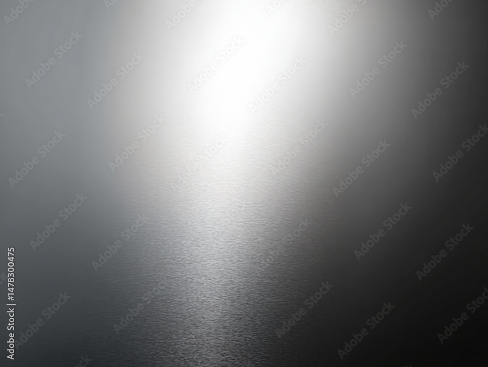 Grayscale Gradient on Brushed Metallic Surface Grayscale Gradient on Brushed Metallic Surface
