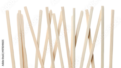Wallpaper Mural Eco Coffee Stirrer Set on White Background Transparent Background Torontodigital.ca