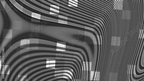 Wallpaper Mural Grey and Black Twirl Backgrounds with Overlay Blink Square, Perfect For Theater, Event Promotions, Festive Backgrounds, Party Invitations, Performance Advertisements Torontodigital.ca