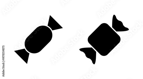 Candy icon vector. candy sign and symbol.