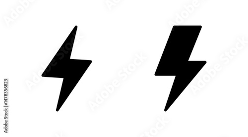 Lightning icon vector. electric sign and symbol. power icon. energy sign