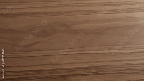 Seamless Medium Brown Wood Texture with Fine Horizontal Grain for Backgrounds and Design Projects