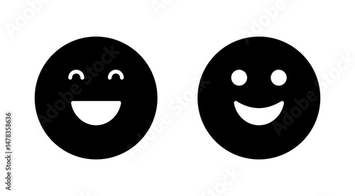 Smile icon vector. smile emoticon icon. feedback sign and symbol