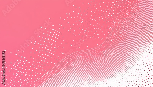 Abstract Pink And White Gradient Background