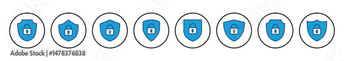 Security icon vector. protection icon. privacy. vpn