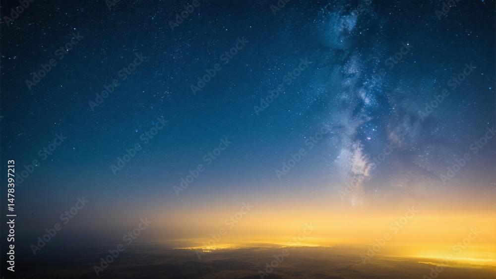 Celestial Serenity: Galactic Arc Over Indigo Sky and Golden Meadow. Nature Photography for Astronomy Education, Sci-Fi Concepts, or Meditation Wallpaper Celestial Serenity: Galactic Arc Over Indigo Sky and Golden Meadow. Nature Photography for Astronomy Education, Sci-Fi Concepts, or Meditation Wallpaper