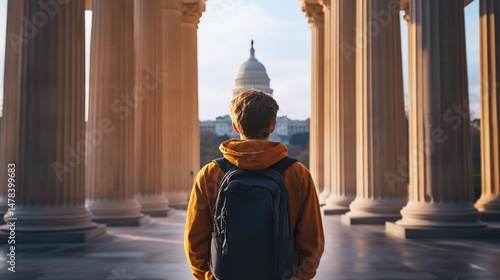 Contemplation at the Capitol, A Student's Journey into American History