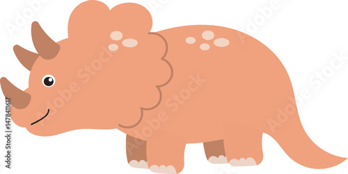 Triceratops illustration.
