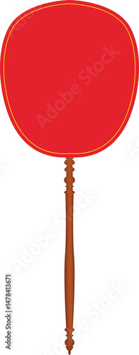 buddhist-fan-set,
monk-ceremonial-fans,
four-buddhist-monastic-fans,
thai-buddhist-handheld-fans
