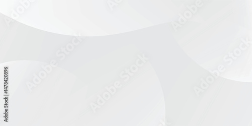 Abstract Geometric modern white and gray color . Modern and Creative Trend design in vector illustration