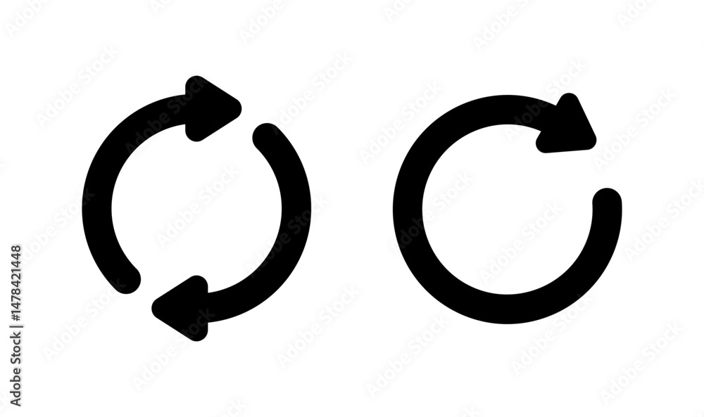 Refresh icon logo design. Reload sign and symbol. Update icon. Refresh icon logo design. Reload sign and symbol. Update icon.