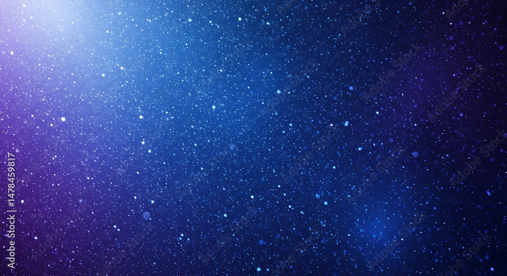 Obraz premium Cosmic Dust and Violet Dawn