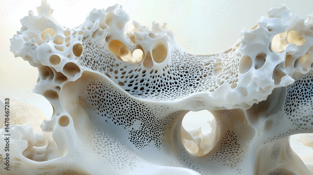 abstract sculpture, porous structure, organic form, intricate design, cavity-filled surface, artistic anatomy, biomorphic shape, 3D printed art, sculptural complexity, futuristic form, experimental de abstract sculpture, porous structure, organic form, intricate design, cavity-filled surface, artistic anatomy, biomorphic shape, 3D printed art, sculptural complexity, futuristic form, experimental de