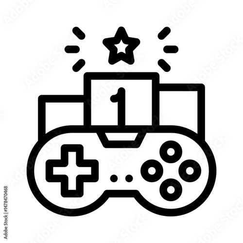 leaderboard line icon