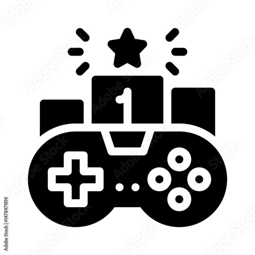 leaderboard glyph icon