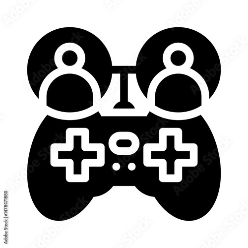 multiplayer glyph icon