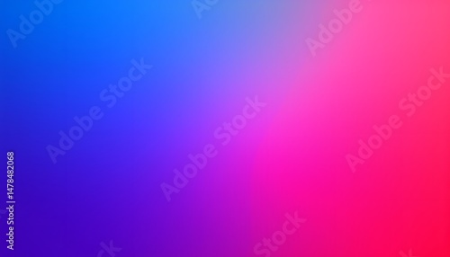 a gradient background transitioning through electric blue, vivid purple, hot pink, glowing orange with a smooth and visually appealing blend.