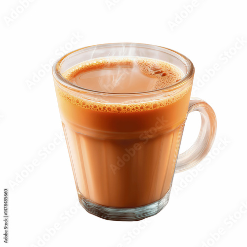 Steaming Cup of Masala Chai Tea