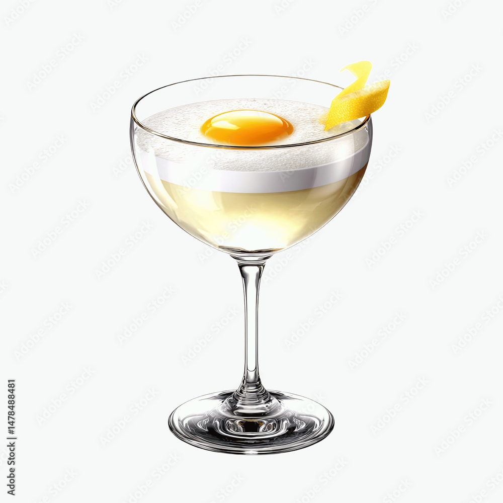 Golden Fizz Cocktail A Creamy, Zesty, and Golden Fizz Cocktail A Creamy, Zesty, and