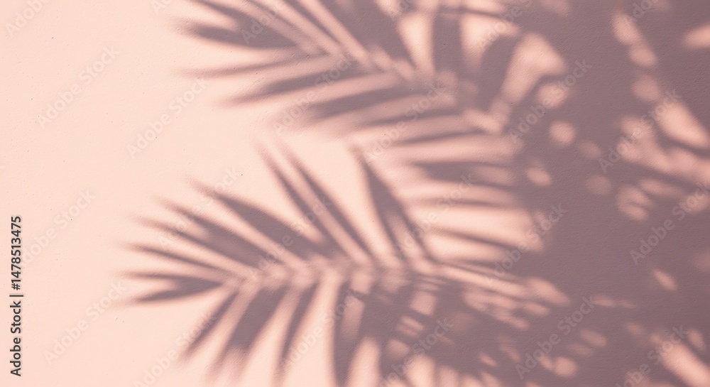 Naklejka premium Blush Hour Shadows