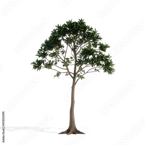tree isolated on white background