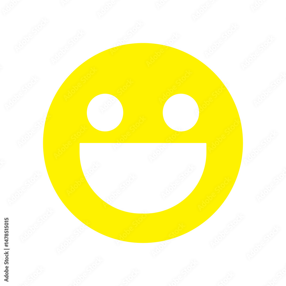 Fototapeta premium happy smiley face