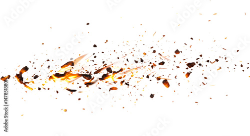 Explosive Fire Sparks