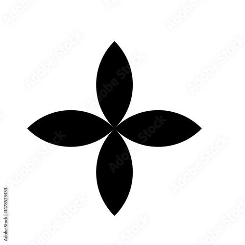 Kawung Picis Batik Art Pattern