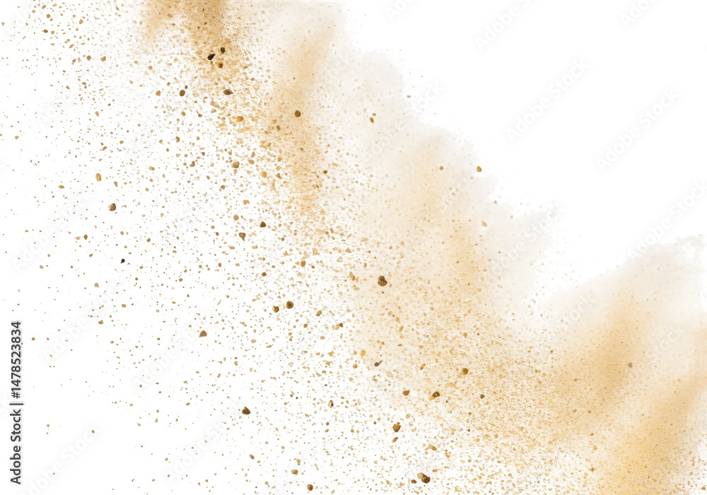 Abstract Spattered Coffee Foam Texture Abstract Spattered Coffee Foam Texture