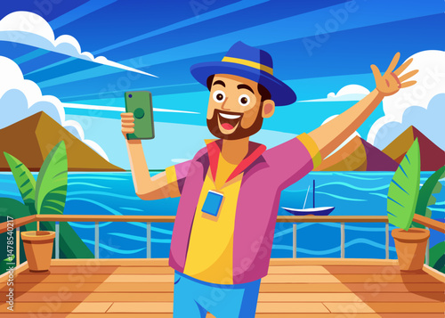 Holiday on cruise