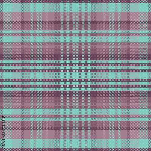 Tartan or plaid retro color pattern.