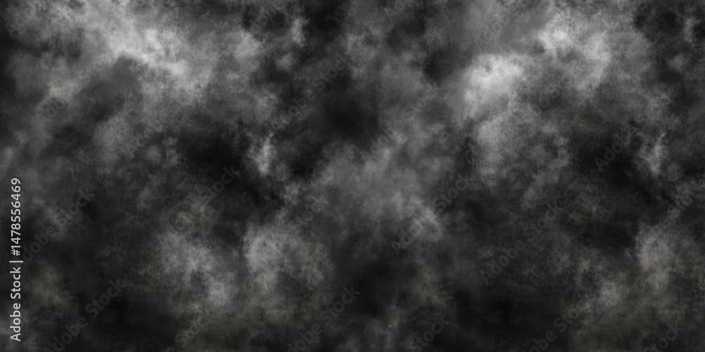 Obraz premium Monochromatic cloud-like abstract texture