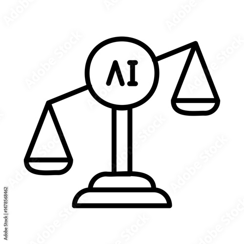 Balanced Law Scale with AI Core