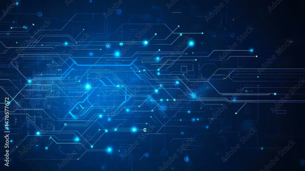 Obraz premium Abstract technology background ,innovation background hi-tech communication concept