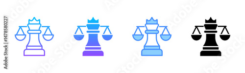 Legal Multi Style Icon Set