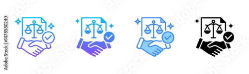 Settlement Multi Style Icon Set