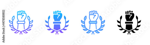 Human Rights Multi Style Icon Set