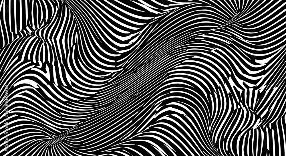 custom made wallpaper toronto digitalOptic Flow
