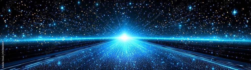 Obraz premium Cosmic Pathway