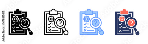 Testing icon sheet multiple style collection
