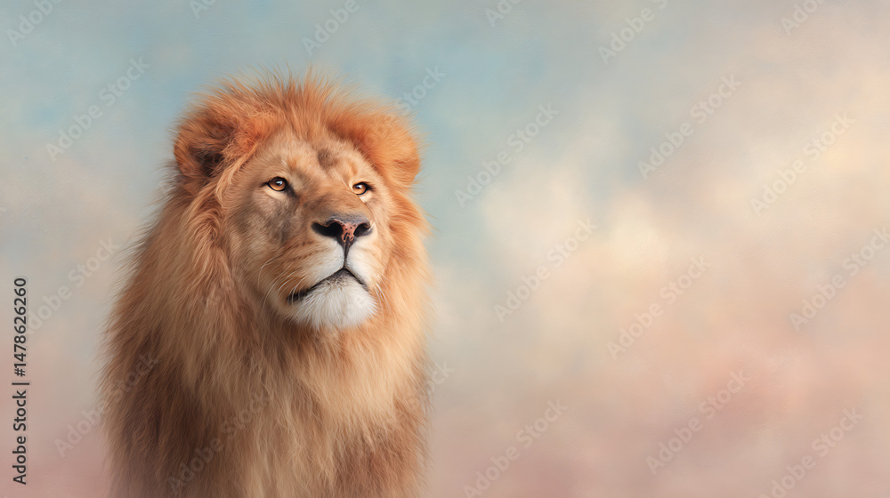 Lion of Judah Christian bible symbolism background wallpaper with copy space. Artistic painting cinematic style 90303023 1 Lion of Judah Christian bible symbolism background wallpaper with copy space. Artistic painting cinematic style 90303023 1
