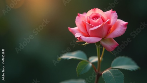 Rose blossoming, representing the beauty and growth of a watershed moment in life