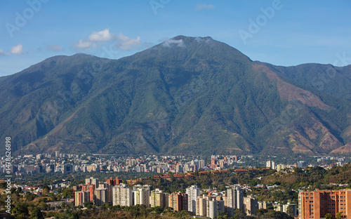 Panorama of Caracas, Venezuela