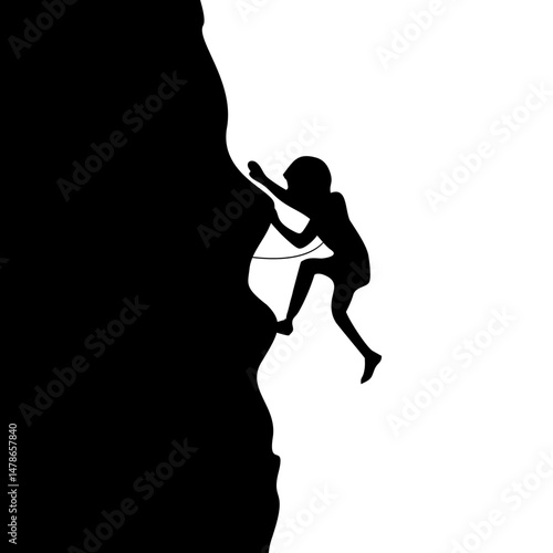 silhouette of people rock climbing