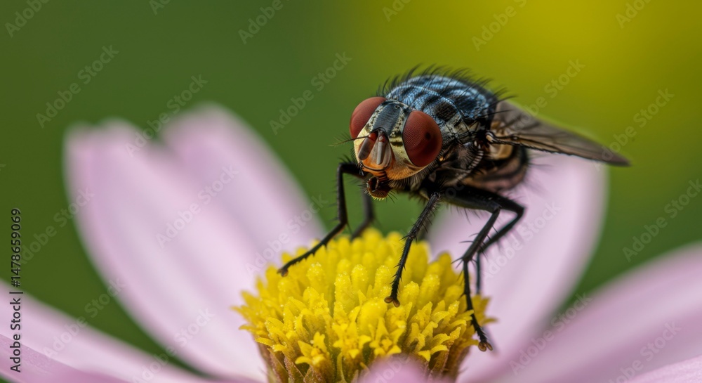 Fototapeta premium Fly on Flower