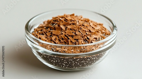 Chia Seeds and Wood Chips Mix